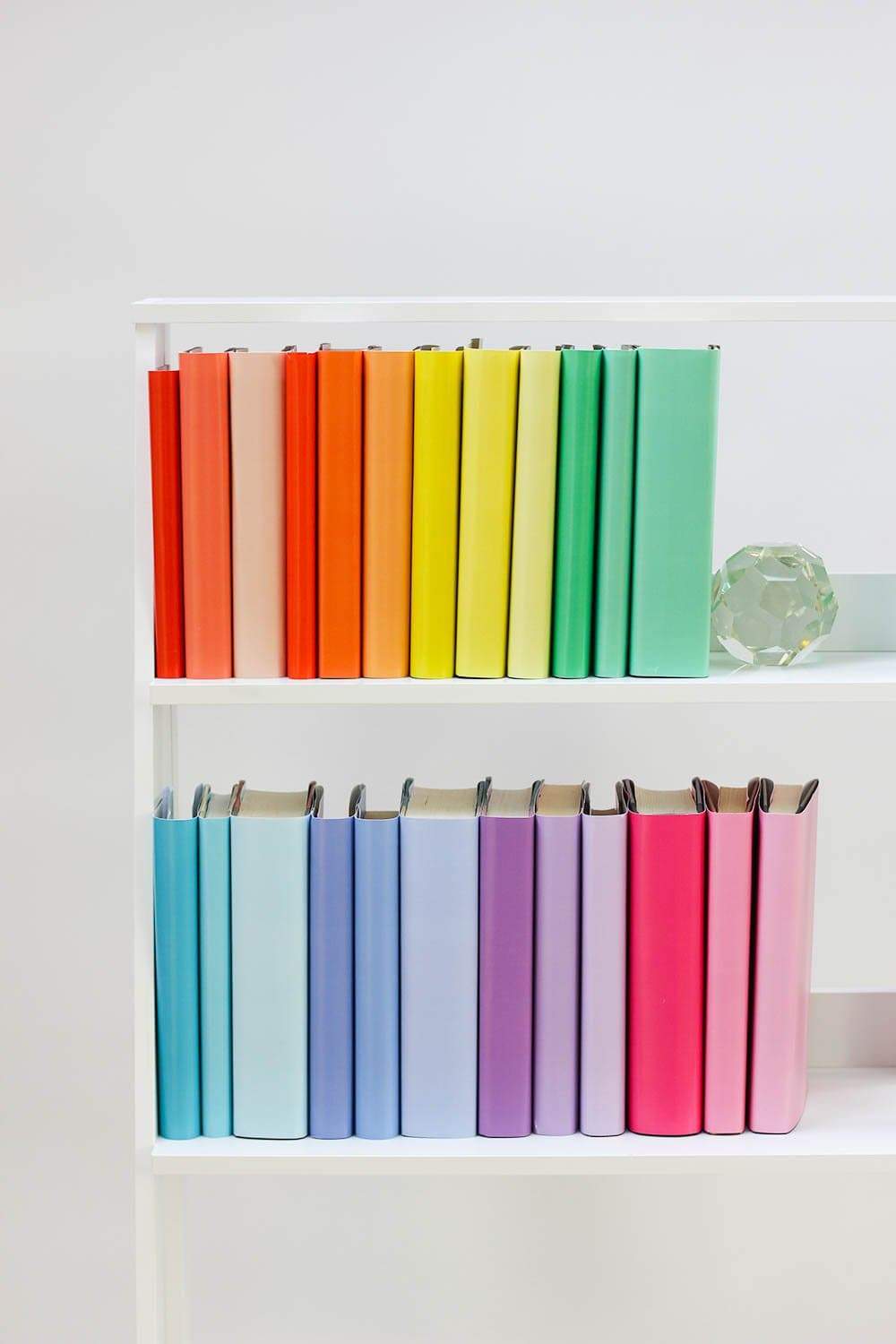 Set of 3 Rainbow Book Cover Samples for Wholesale